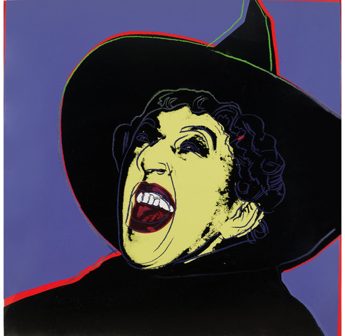 Andy Warhol - The Witch 1981 Poster Canvas Movie Film Print A0 A1 A2 A3 A4 A5 A6