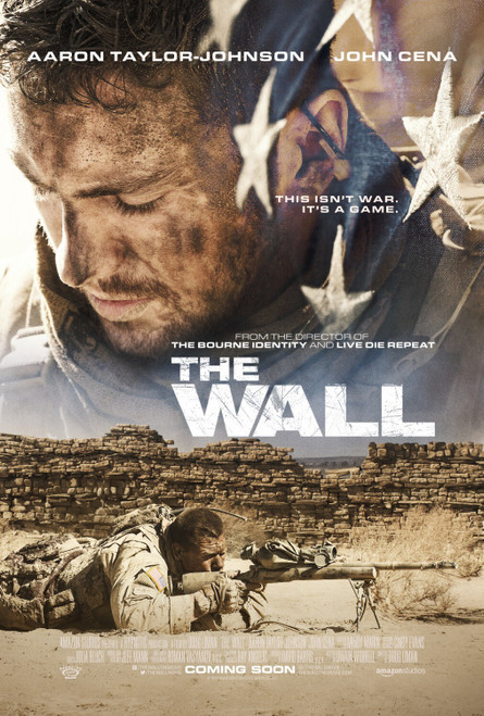 The Wall (2017)_1 Poster Canvas Movie Film Print A0 A1 A2 A3 A4 A5 A6 Art Wall D