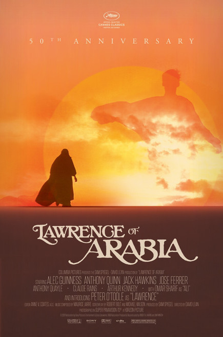Lawrence of Arabia (1962)_8 Poster Canvas Movie Film Print A0 A1 A2 A3 A4 A5 A6