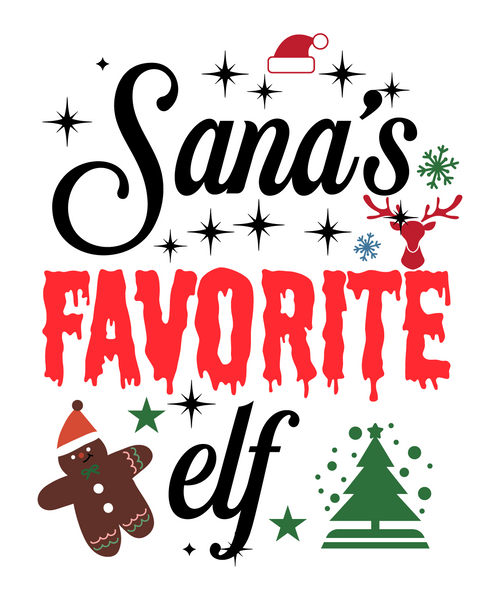 Sana_s Favorite elf-01 Poster Canvas Movie Film Print A0 A1 A2 A3 A4 A5 A6 Art W