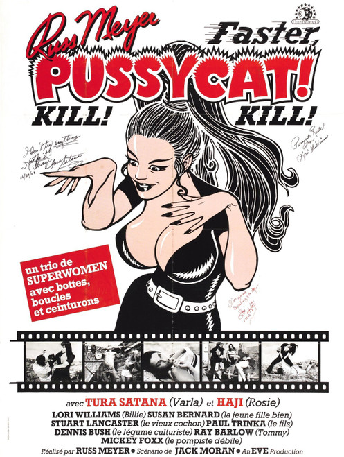 Faster Pussycat Kill Kill 06 Poster Canvas Movie Film Print A0 A1 A2 A3 A4 A5 A6