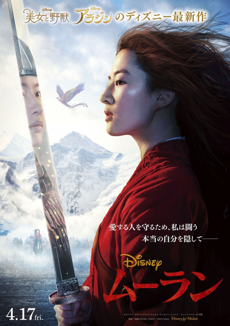 Mulan (2020)_3 Poster Canvas Movie Film Print A0 A1 A2 A3 A4 A5 A6 Art Wall Deco