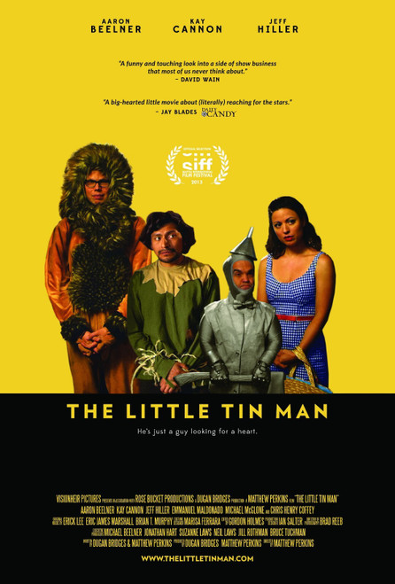 The Little Tin Man (2014)_1 Poster Canvas Movie Film Print A0 A1 A2 A3 A4 A5 A6