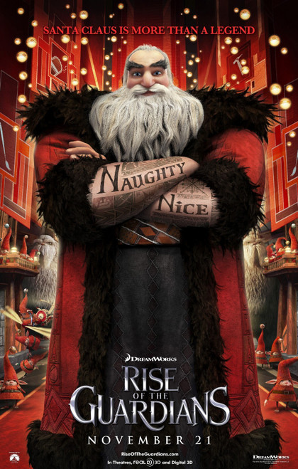 Rise of the Guardians (2012)_3 Poster Canvas Movie Film Print A0 A1 A2 A3 A4 A5