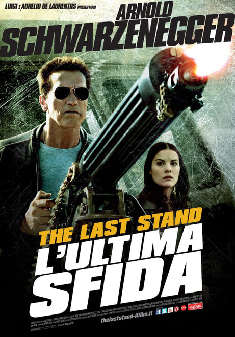 The Last Stand (2013)_4 Poster Canvas Movie Film Print A0 A1 A2 A3 A4 A5 A6 Art