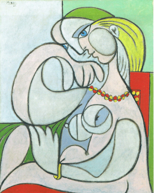 Pablo Picasso - Nude with Necklace 07.10.1932 Poster Canvas Movie Film Print A0