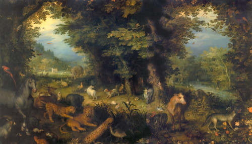 rg_002_Brueghel_AllegoryOfEarth Poster Canvas Movie Film Print A0 A1 A2 A3 A4 A5