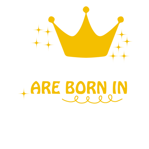 Princess are born in October-01 Funny Creative Poster Canvas Movie Film Print A0