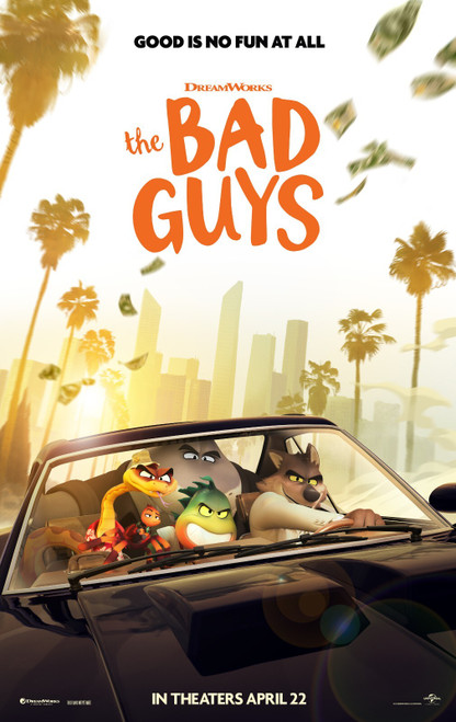 The Bad Guys (2022)_1 Poster Canvas Movie Film Print A0 A1 A2 A3 A4 A5 A6 Art Wa