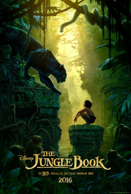 The Jungle Book (2016)_1 Poster Canvas Movie Film Print A0 A1 A2 A3 A4 A5 A6 Art