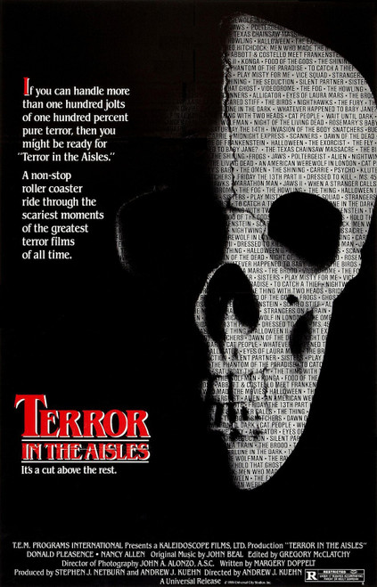 Terror in the Aisles (1984)_0 Poster Canvas Movie Film Print A0 A1 A2 A3 A4 A5 A