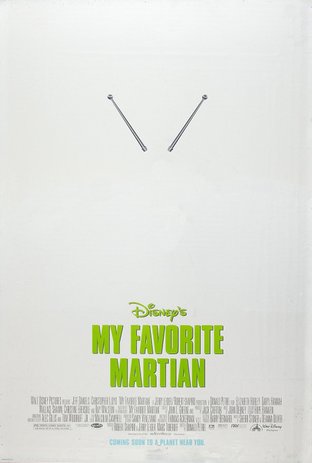 My Favorite Martian (1999)_4 Poster Canvas Movie Film Print A0 A1 A2 A3 A4 A5 A6