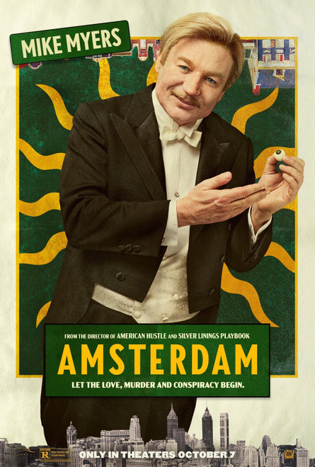 Amsterdam (2022)_12 Movie Film Poster Canvas iconic design