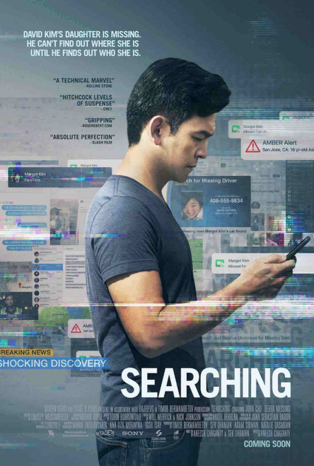 Searching (2018)_3 Poster Canvas Movie Film Print A0 A1 A2 A3 A4 A5 A6 Art Wall