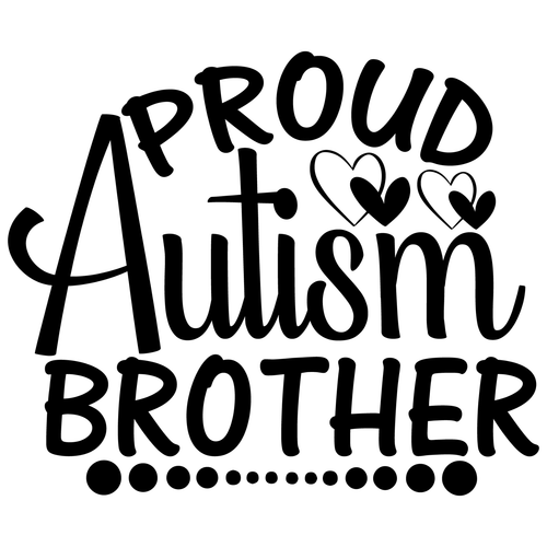 Proud Autism Brother-01 (2) Poster Canvas Movie Film Print A0 A1 A2 A3 A4 A5 A6