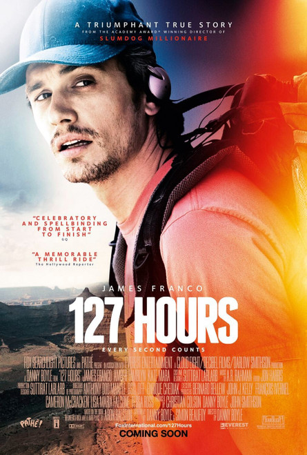 127 Hours (2010)_3 Movie Film Poster Canvas iconic design