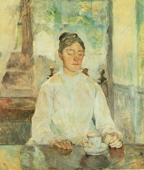 Henri de Toulouse-Lautrec- The artist's Mother 1881-1883 Poster Canvas Movie Fil