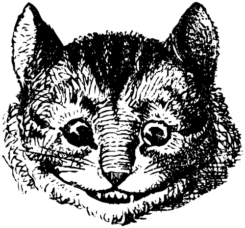 Clikchic_ABR_CheshireCat Poster Canvas Movie Film Print A0 A1 A2 A3 A4 A5 A6 Art