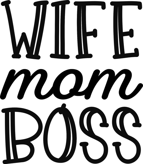 008SC WifeMomBoss Funny Poster Design Canvas Motivation Print A0 A1 A2 A3 A4 A5