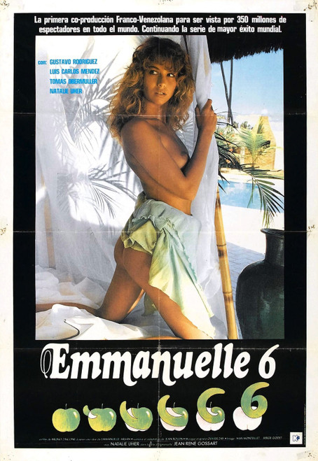 Emmanuelle 6 02 Poster Canvas Movie Film Print A0 A1 A2 A3 A4 A5 A6 Art Wall Dec