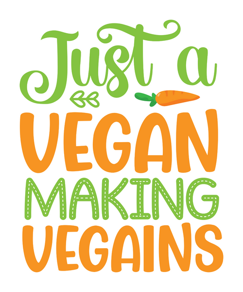 Just a Vegan Making Vegains-01 (3) Poster Canvas Movie Film Print A0 A1 A2 A3 A4