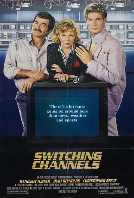 Switching Channels (1988)_0 Poster Canvas Movie Film Print A0 A1 A2 A3 A4 A5 A6