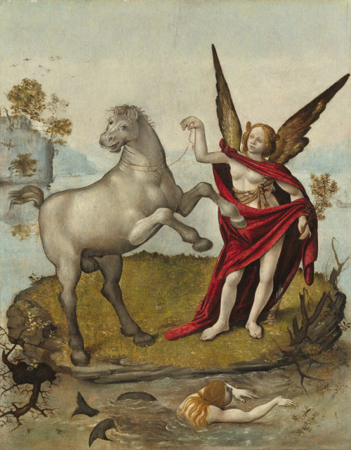 Piero_di_Cosimo_-_Allegory Poster Canvas Movie Film Print A0 A1 A2 A3 A4 A5 A6 A
