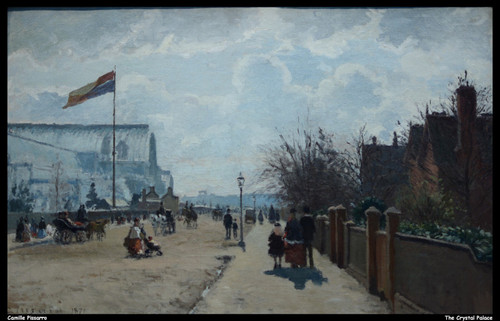 camille-pissarro---the-crystal-palace--jpb_17151970827_o(1) Poster Canvas Movie