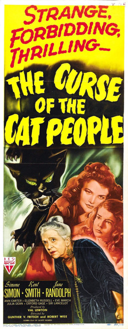 Curse Of Cat People 02 Poster Canvas Print Art Painting Decor Reprint wall A0 A1