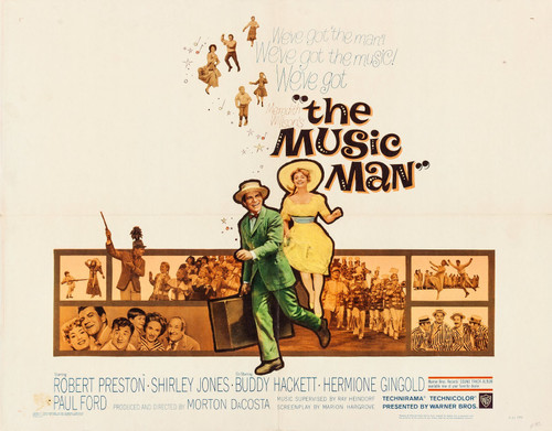 The Music Man (1962)_2 Poster Canvas Movie Film Print A0 A1 A2 A3 A4 A5 A6 Art W
