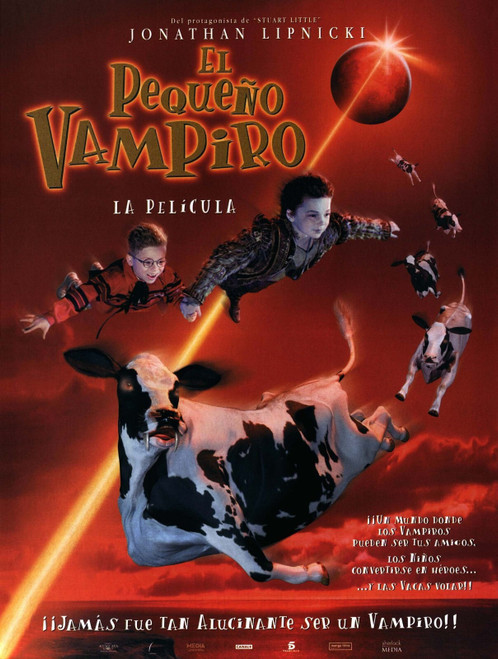 The Little Vampire (2000)_2 Poster Canvas Movie Film Print A0 A1 A2 A3 A4 A5 A6