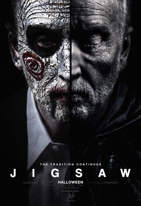 Jigsaw (2017)_28 Poster Canvas Movie Film Print A0 A1 A2 A3 A4 A5 A6 Art Wall De
