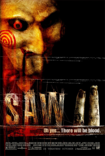 Saw II (2005)_4 Poster Canvas Movie Film Print A0 A1 A2 A3 A4 A5 A6 Art Wall Dec