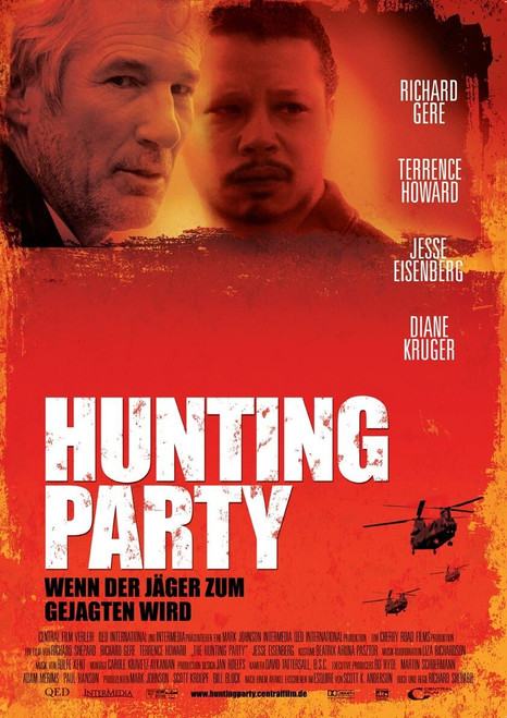 The Hunting Party (2007)_4 Poster Canvas Movie Film Print A0 A1 A2 A3 A4 A5 A6 A