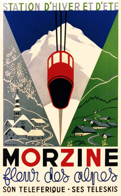 50133392677_AVRIL, A. & René MICHAUD. Morzine, fleur des Alpes, c. 1935.-artofu