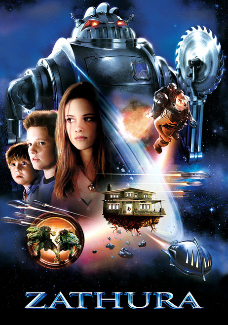 ZATHURA (2005) 4- upscaled Poster Canvas Movie Film Print A0 A1 A2 A3 A4 A5 A6 A
