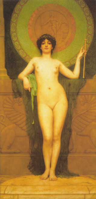 Godward_Campaspe big Poster Canvas Movie Film Print A0 A1 A2 A3 A4 A5 A6 Art Wal