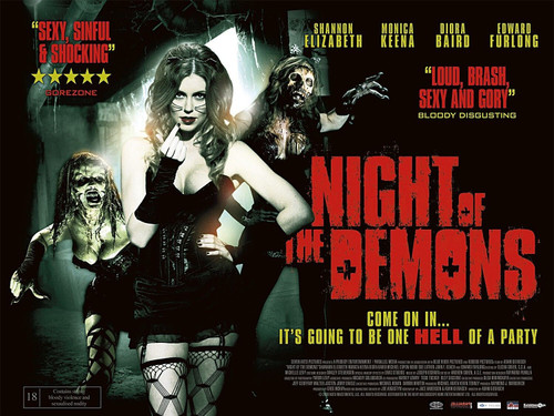 Night of the Demons (2010)_0 Poster Canvas Movie Film Print A0 A1 A2 A3 A4 A5 A6