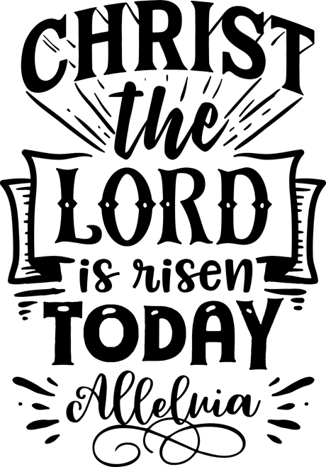 Christ the Lord is Risen today Poster Canvas Movie Film Print A0 A1 A2 A3 A4 A5
