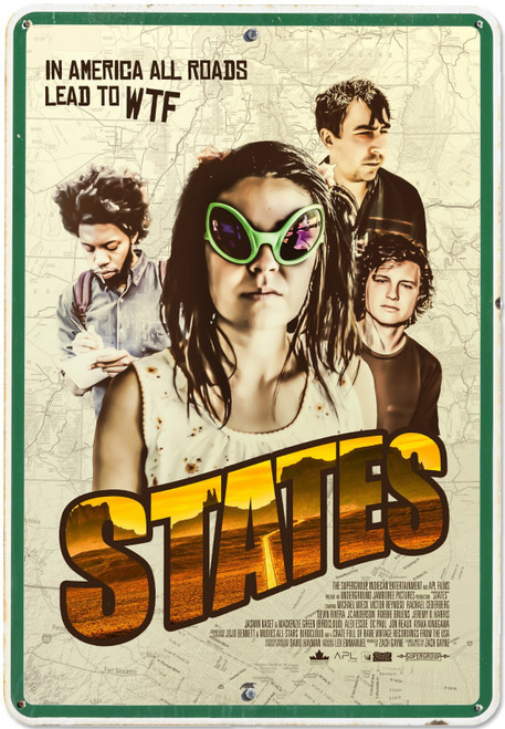 States (2019)_0 Poster Canvas Movie Film Print A0 A1 A2 A3 A4 A5 A6 Art Wall Dec