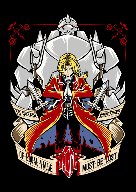 Fullmetal Alchemist Personalized Poster Canvas Print A0 A1 A2 A3 A4 A5 A6 Art Wa