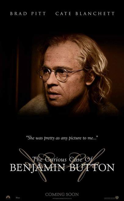 The Curious Case of Benjamin Button (2008)_7 Poster Canvas Movie Film Print A0 A