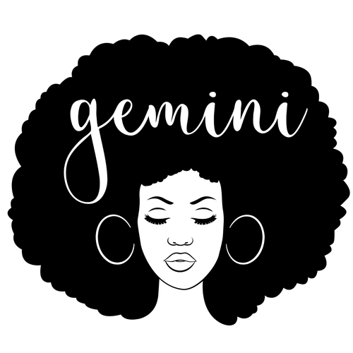 gemini-girl-001 Personalized Poster Canvas Print A0 A1 A2 A3 A4 A5 A6 Art Wall D