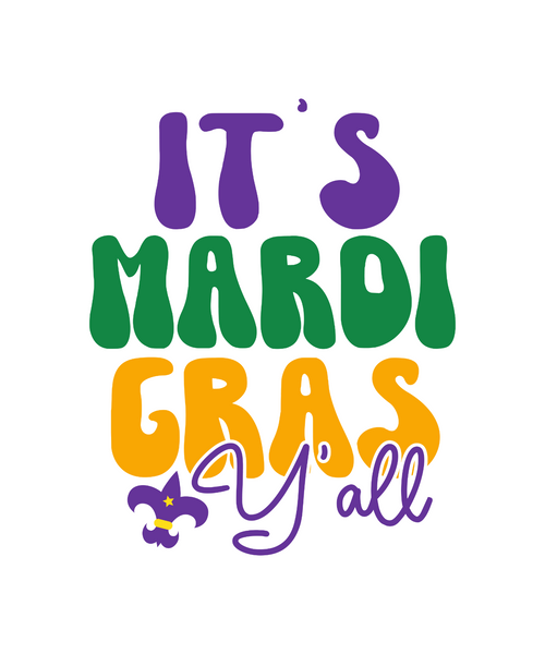 its mardi gras yall-01 (3) Poster Canvas Movie Film Print A0 A1 A2 A3 A4 A5 A6 A