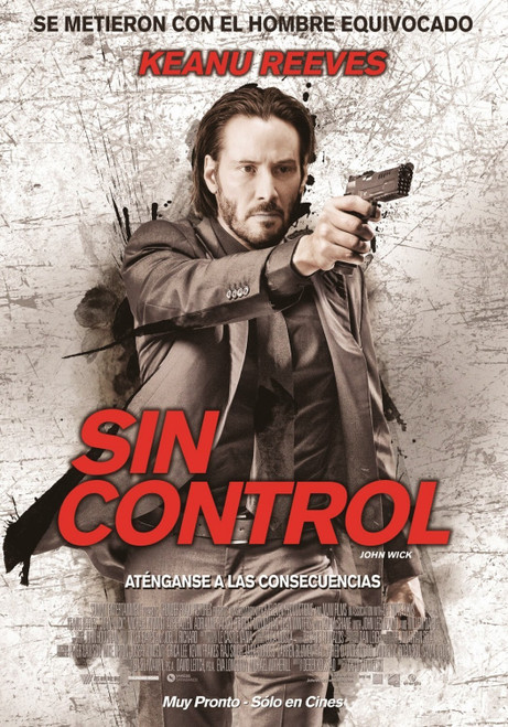 John Wick (2014)_6 Poster Canvas Movie Film Print A0 A1 A2 A3 A4 A5 A6 Art Wall