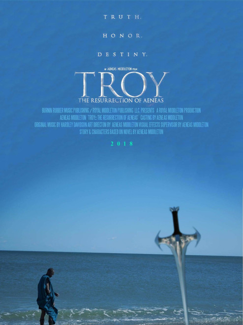 Troy_ The Resurrection of Aeneas (2018)_7 Poster Canvas Movie Film Print A0 A1 A