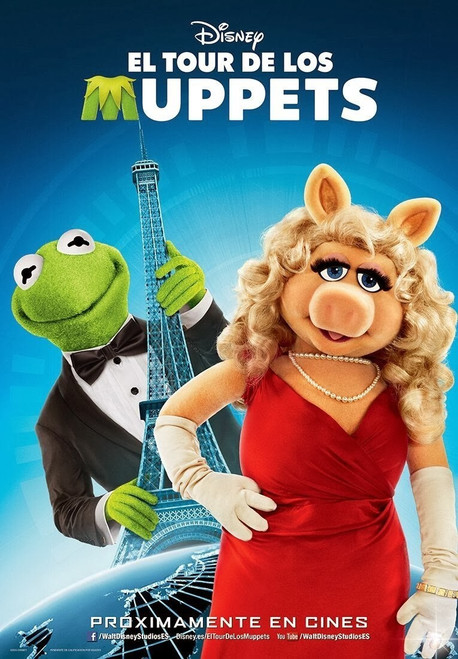 Muppets Most Wanted (2014)_8 Poster Canvas Movie Film Print A0 A1 A2 A3 A4 A5 A6