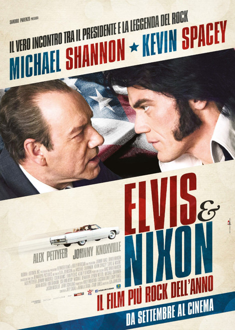 Elvis & Nixon (2016)_5 Movie Film Poster Canvas iconic design