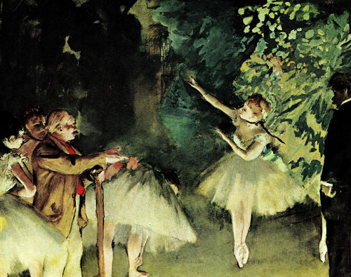 Degas Ballet Rehersal 1875 Art Gallery Poster Canvas Print Wall Decoration A0 A1