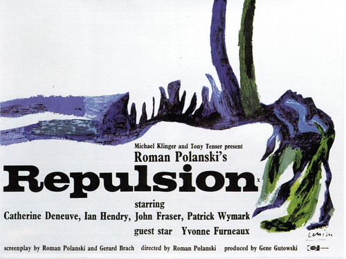 Repulsion- British 1965 Poster Canvas Movie Film Print A0 A1 A2 A3 A4 A5 A6 Art